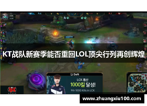 KT战队新赛季能否重回LOL顶尖行列再创辉煌 KT战队新赛季能否重回LOL顶尖行列再创辉煌